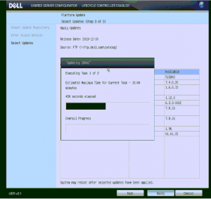 Unified Server Configuration GUI in progress